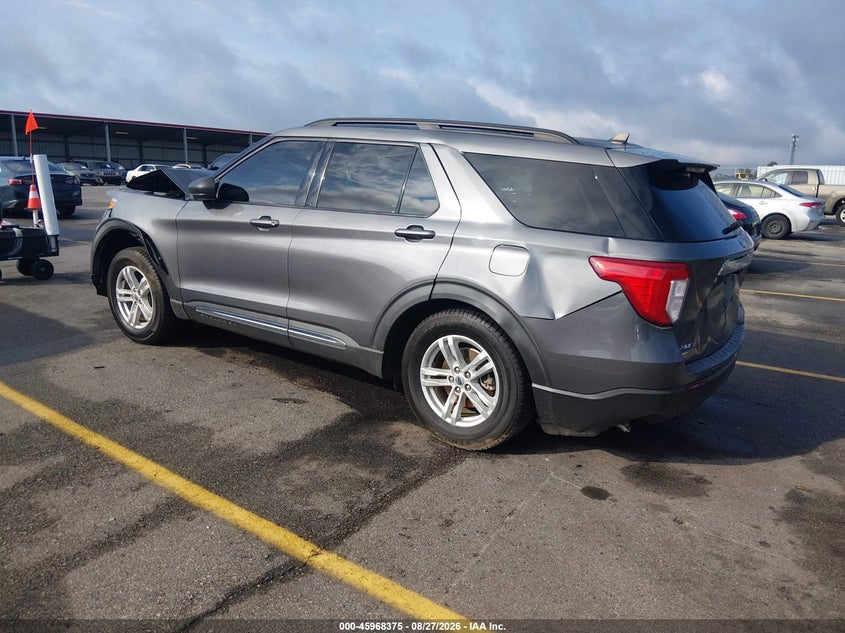 Vin: 1fmsk7dh9mga77356, lot: 46467594, ford explorer xlt 20213