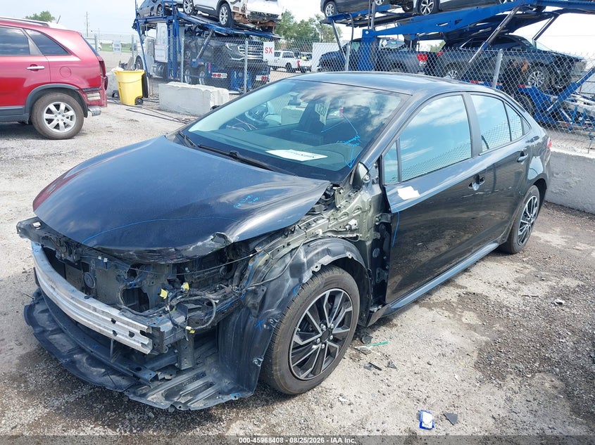 2022 Toyota Corolla, Front End, IAAI, VIN 5YFEPMAE8NP339282 — photo 2