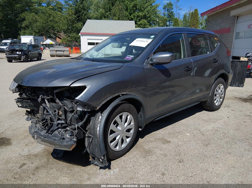 2019 Nissan Rogue, Front End, IAAI, VIN KNMAT2MV4KP511878 — photo 2