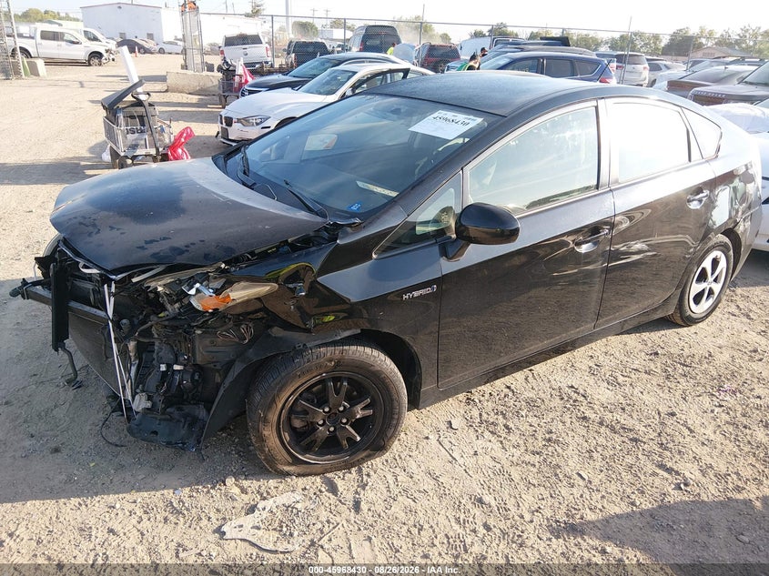 Vin: jtdkn3du5d0349184, lot: 46467649, toyota prius two 20132