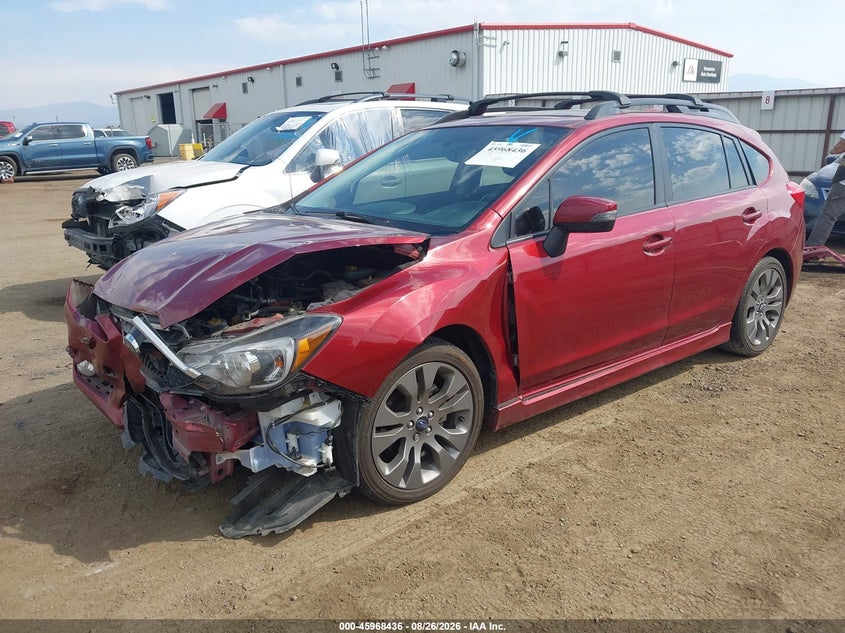 2016 Subaru Impreza, Удар спереди, IAAI, VIN JF1GPAU63G8316069 — фото 2