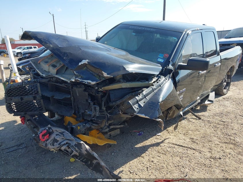 2017 RAM 1500, Rollover, IAAI, VIN 1C6RR6GG4HS824822 — photo 2