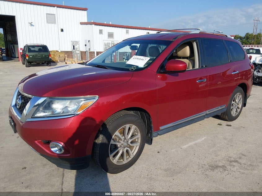 2014 Nissan Pathfinder, Normal Wear & Tear, IAAI, VIN 5N1AR2MM2EC700011 — photo 2