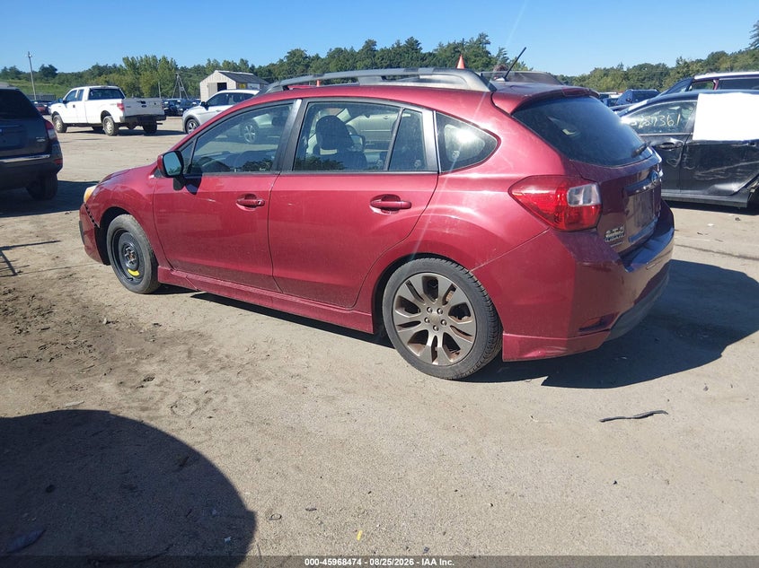 2014 SUBARU IMPREZA auction photo 3