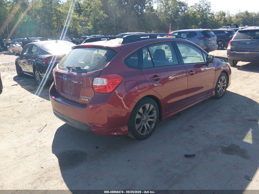 2014 SUBARU IMPREZA auction photo 4