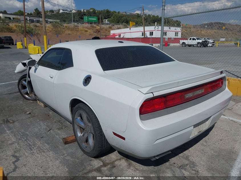 Vin: 2c3cdybt3ch141544, lot: 46467716, dodge challenger r/t 20123