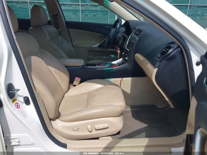 LEXUS IS 250 2006 VIN JTHCK262862004949