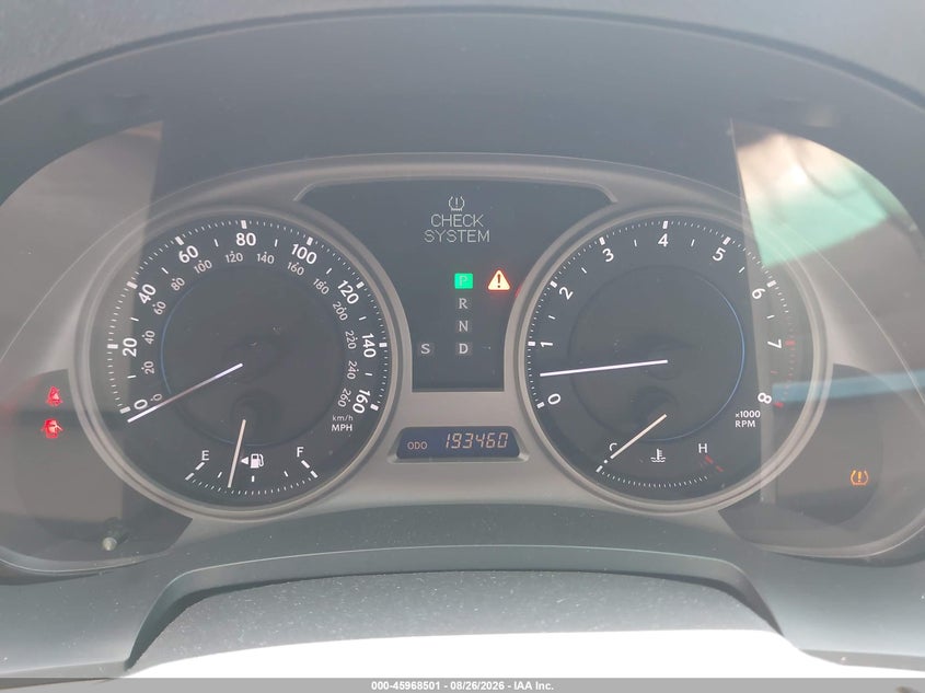 LEXUS IS 250 2006 VIN JTHCK262862004949