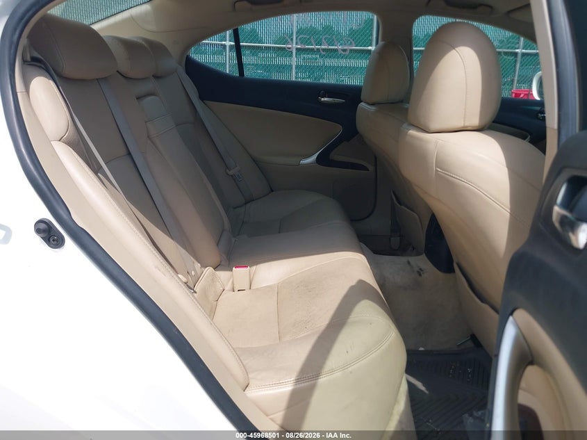 LEXUS IS 250 2006 VIN JTHCK262862004949