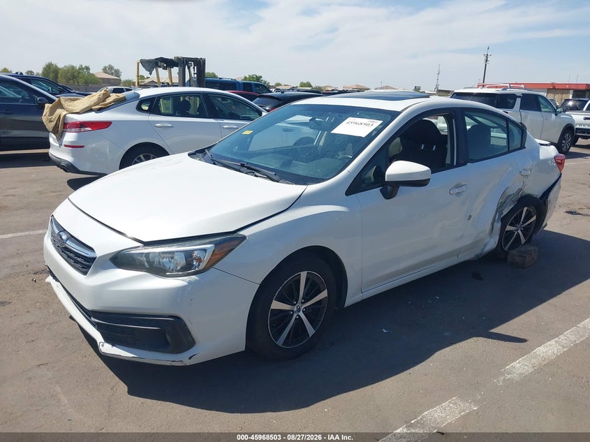 2020 Subaru Impreza, Left Side, IAAI, VIN 4S3GKAD63L3614945 — photo 2