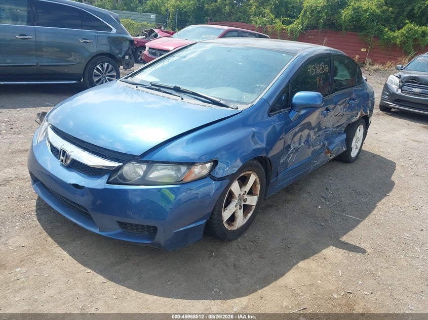 2010 Honda Civic, All Over, IAAI, VIN 2HGFA1F63AH503481 — photo 2