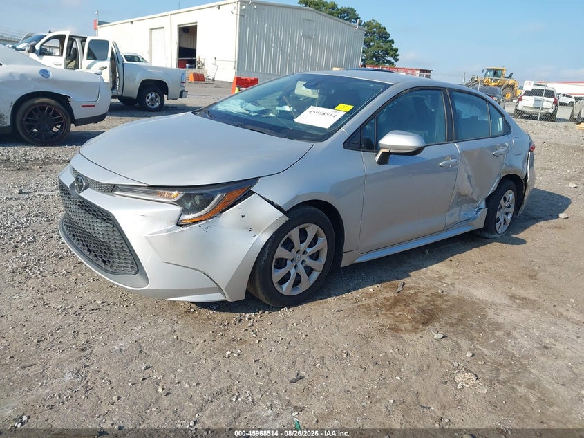2021 Toyota Corolla, Left Side, IAAI, VIN 5YFEPMAE2MP261404 — photo 2