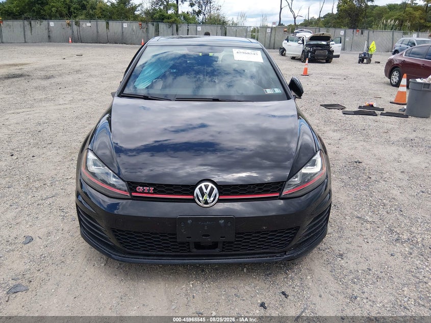 VOLKSWAGEN GOLF GTI 2017 VIN 3VW447AU9HM074779