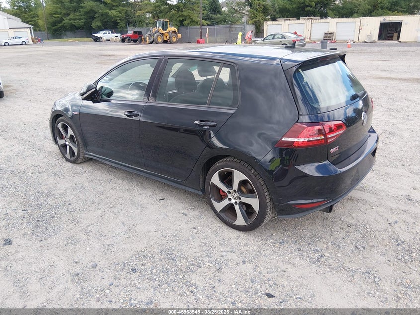 VOLKSWAGEN GOLF GTI 2017 VIN 3VW447AU9HM074779