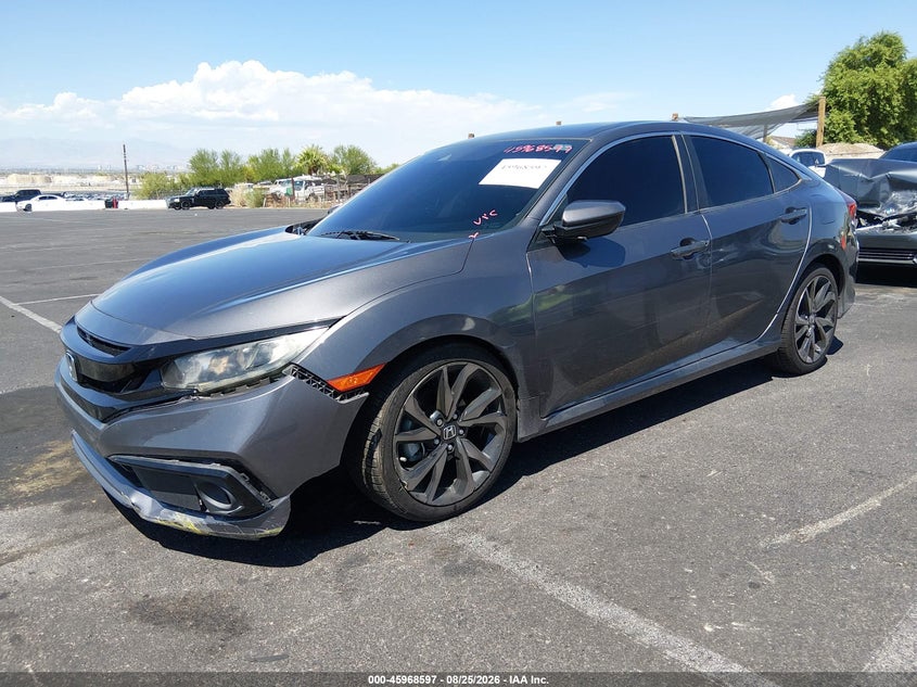 2021 HONDA CIVIC auction photo 2