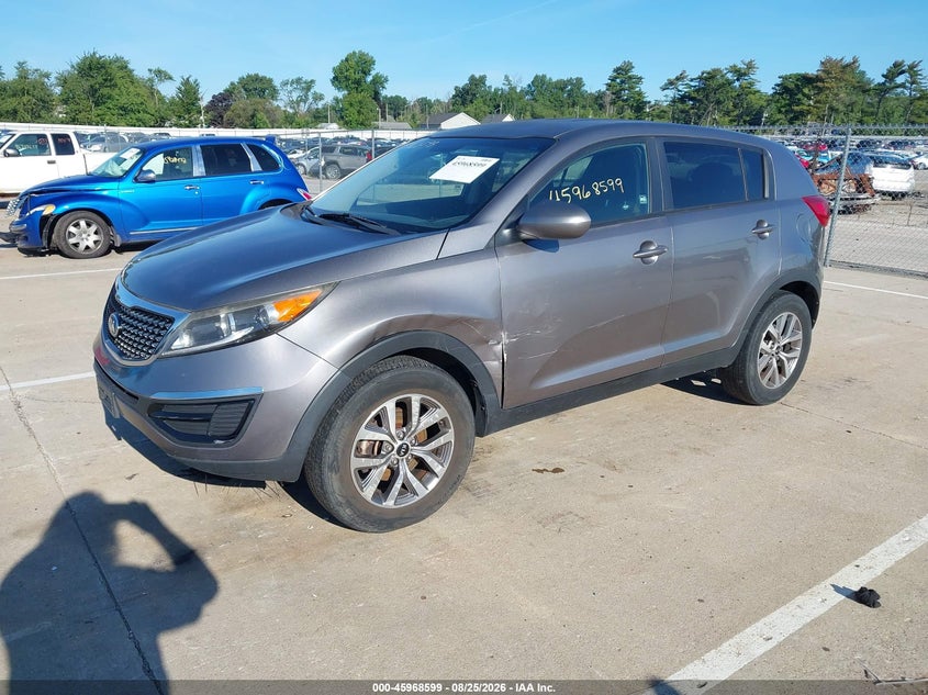 2016 Kia Sportage, Лівий бік, IAAI, VIN KNDPB3AC5G7837752 — фото 2