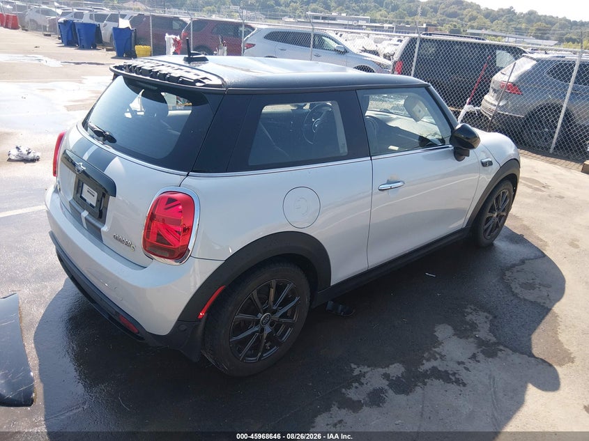 Vin: wmw13dj09n2r46186, lot: 46467865, mini se hardtop cooper 20224