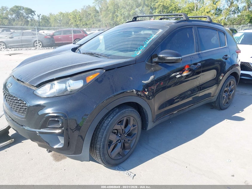 Vin: kndp63ac2n7980496, lot: 46467868, kia sportage nightfall edition 20222