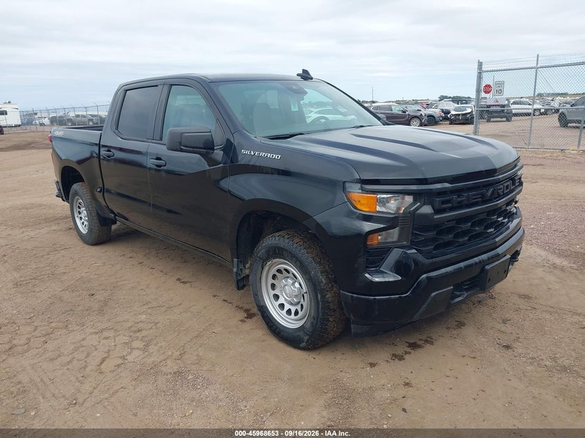 Vin: 1gcpdaek4pz219908, lot: 46467872, chevrolet silverado 1500 4wd  short bed wt 20231