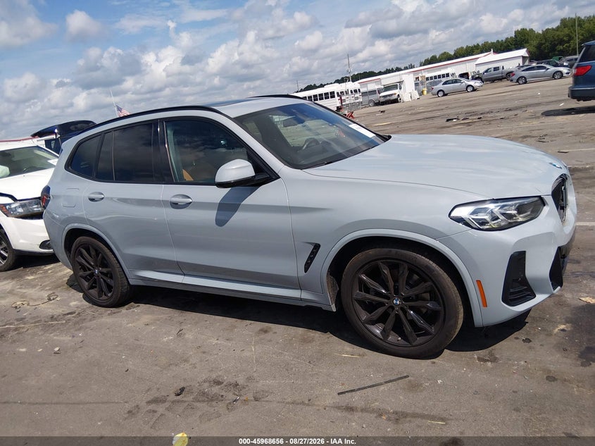 BMW X3 2022 VIN 5UX43DP07N9K21781
