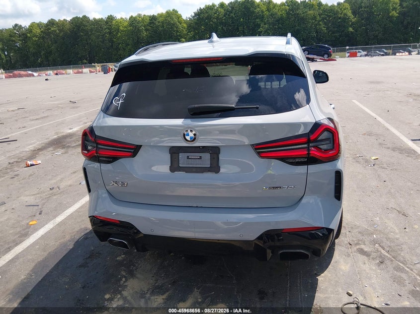 BMW X3 2022 VIN 5UX43DP07N9K21781