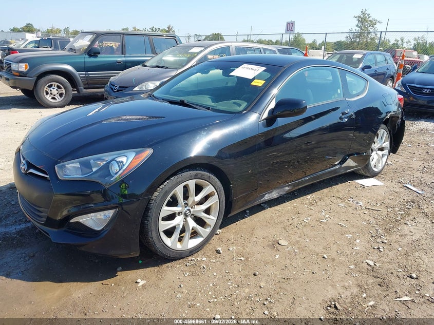 Vin: kmhht6kd2eu119130, lot: 46467880, hyundai genesis 2.0t 20142