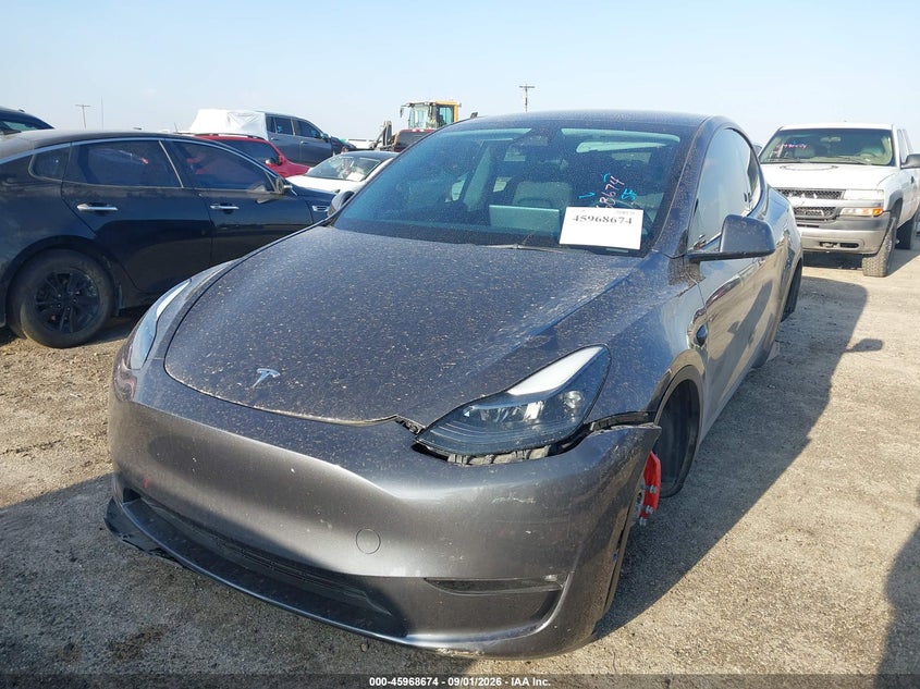 Vin: 7saygdef0pf936539, lot: 46467893, tesla model y performance dual motor all-wheel drive 20232