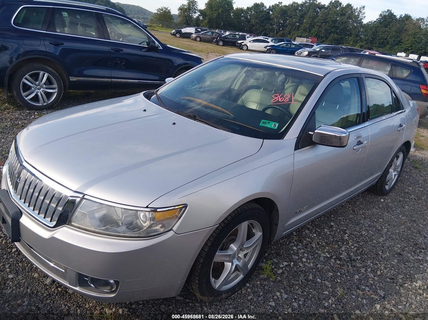 2009 Lincoln MKZ, Механика, IAAI, VIN 3LNHM28TX9R627654 — фото 2
