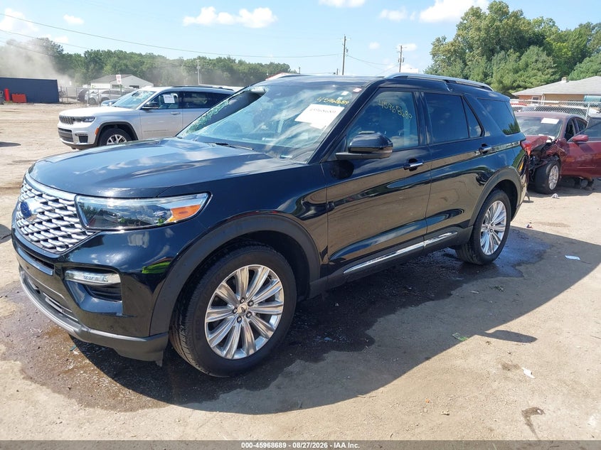 2022 Ford Explorer, Storm Damage, IAAI, VIN 1FMSK8FH3NGC10486 — photo 2