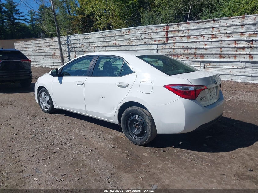 Vin: 2t1burhe8gc560348, lot: 46467925, toyota corolla le 20163
