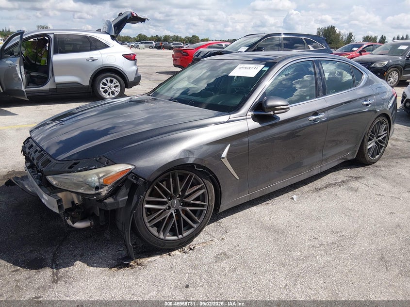 Vin: kmtg34la9ku017460, lot: 46467950, genesis g70 2.0t advanced 20192