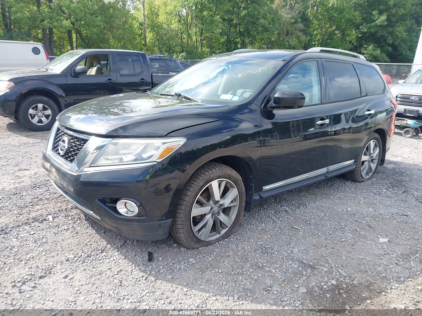 2014 NISSAN PATHFINDER SPORT UTILITY VEHICLE 3.5L V-6 DOHC, VVT, REGULAR , 260HP