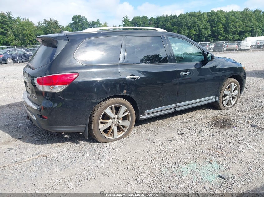 2014 NISSAN PATHFINDER SPORT UTILITY VEHICLE 3.5L V-6 DOHC, VVT, REGULAR , 260HP