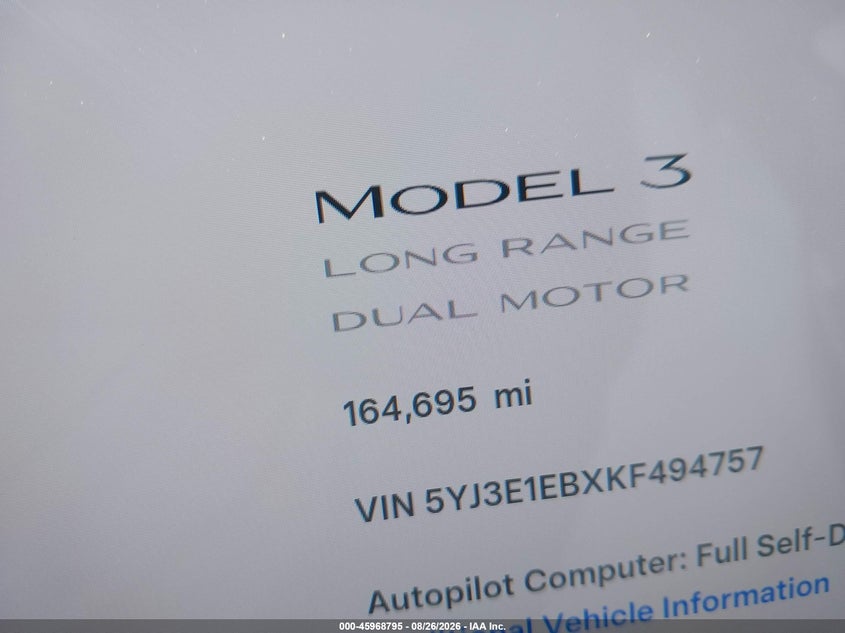 TESLA MODEL 3 - zdjęcie 15