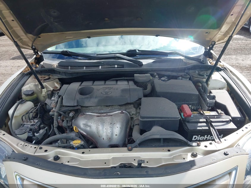 2011 TOYOTA CAMRY SEDAN 2.5L I-4 DOHC, VVT, REGULAR , 169HP