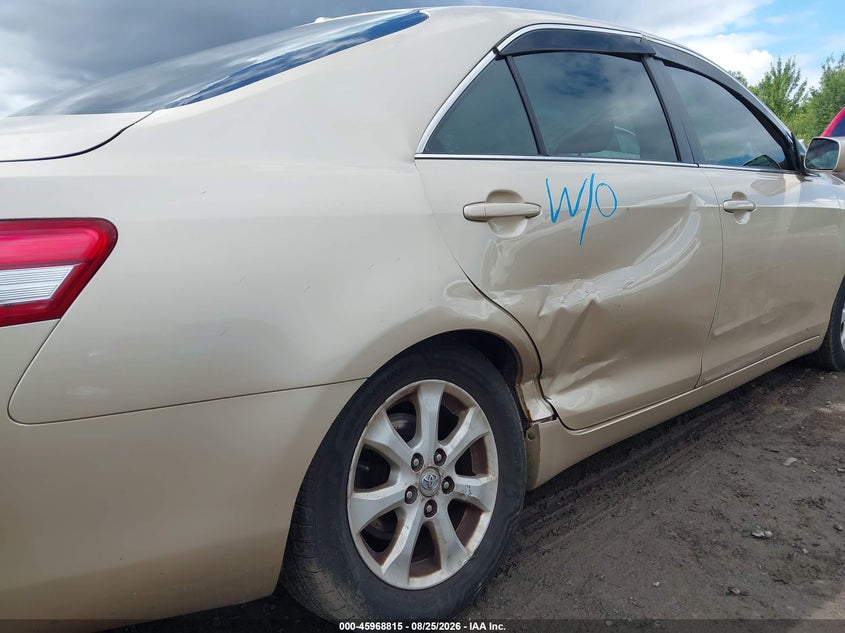 2011 TOYOTA CAMRY SEDAN 2.5L I-4 DOHC, VVT, REGULAR , 169HP