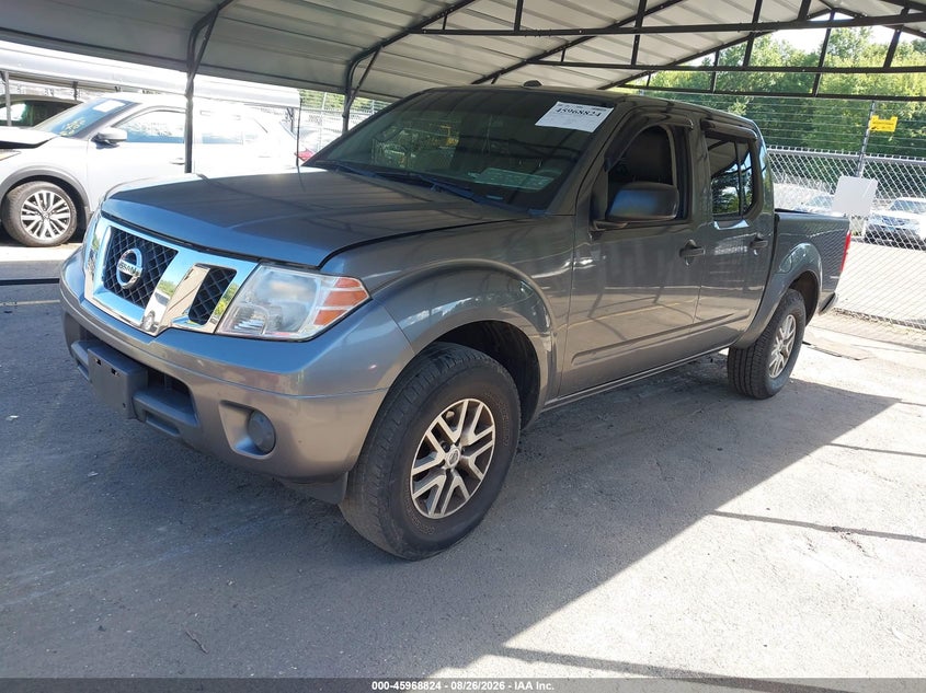 2016 Nissan Navara (Frontier), Удар ззаду, IAAI, VIN 1N6AD0EVXGN709638 — фото 2