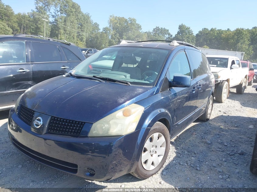 2005 Nissan Quest, Rear, IAAI, VIN 5N1BV28U45N128499 — photo 2