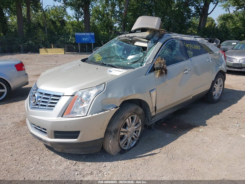 2013 Cadillac SRX, Био/химия, IAAI, VIN 3GYFNCE30DS651220 — фото 2