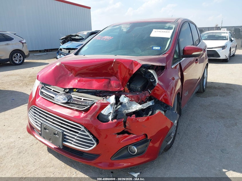 Vin: 1fadp5cu4gl116762, lot: 46468108, ford c-max energi sel 20162