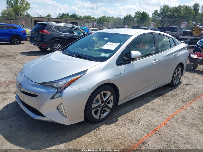2017 Toyota Prius, Удар ззаду, IAAI, VIN JTDKARFU1H3034933 — фото 2