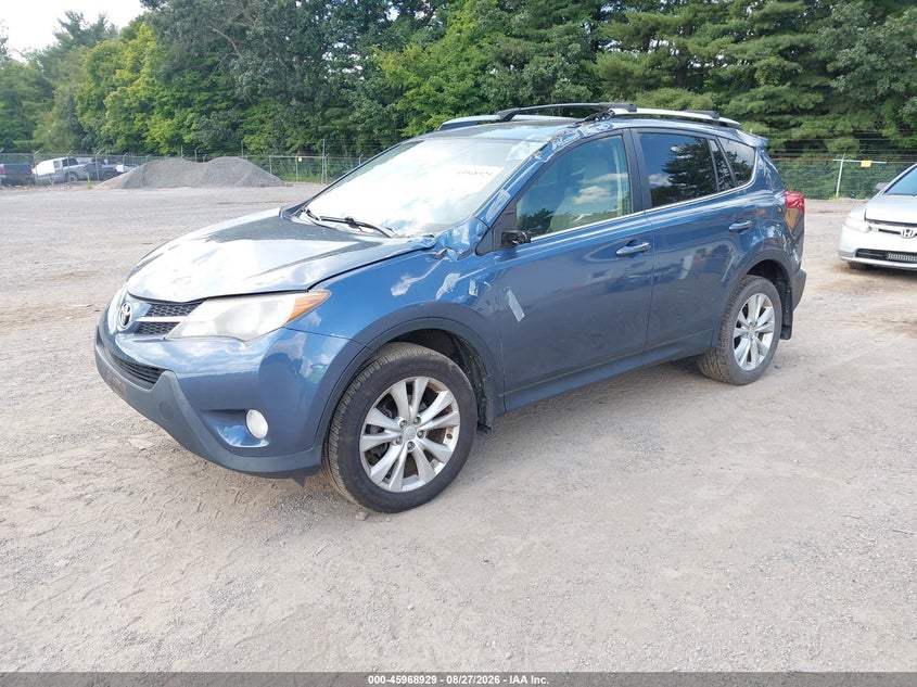 2013 Toyota RAV 4, Удар спереди, IAAI, VIN JTMDFREV9DD045333 — фото 2
