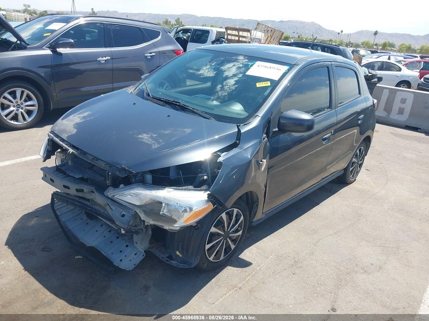 Vin: ml32auhj1rh000553, lot: 46468154, mitsubishi mirage es/le 20242