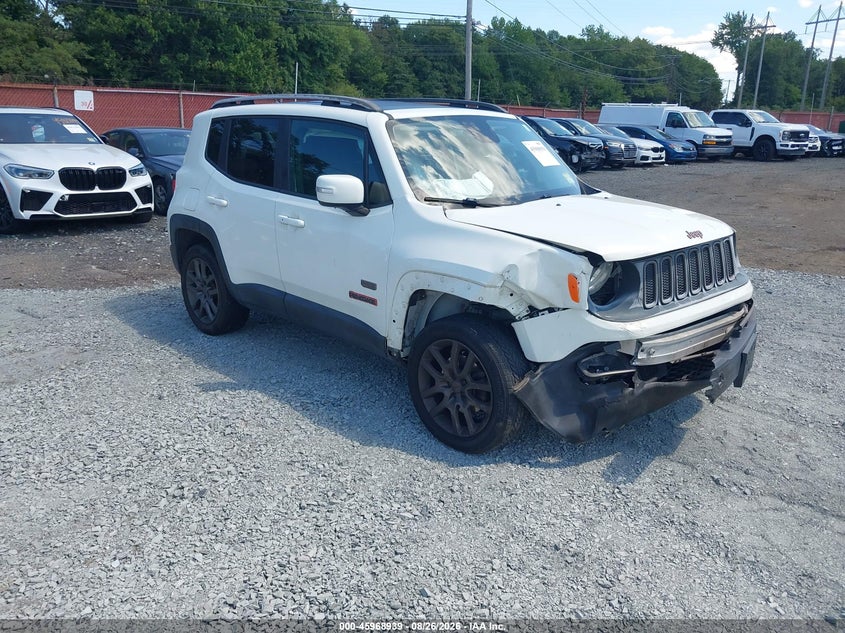 Vin: zaccjbbt8gpd18420, lot: 46468158, jeep renegade 75th anniversary 20161