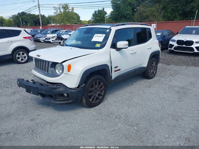2016 Jeep Renegade, Front End, IAAI, VIN ZACCJBBT8GPD18420 — photo 2