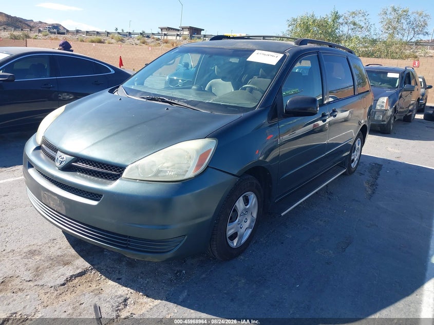 2004 Toyota Sienna Ce, Обычный износ, IAAI, VIN 5TDZA23C74S114943 — фото 2
