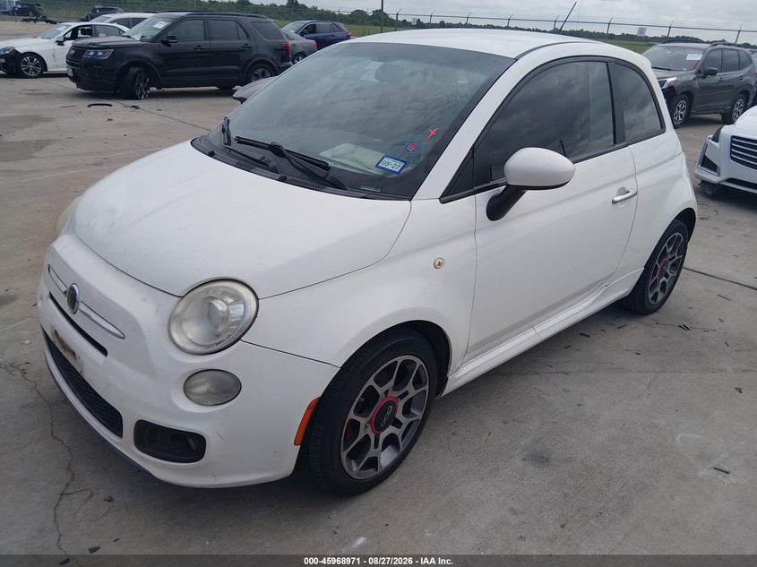 Vin: 3c3cffbr7ct116639, lot: 46468190, fiat 500 sport 20122