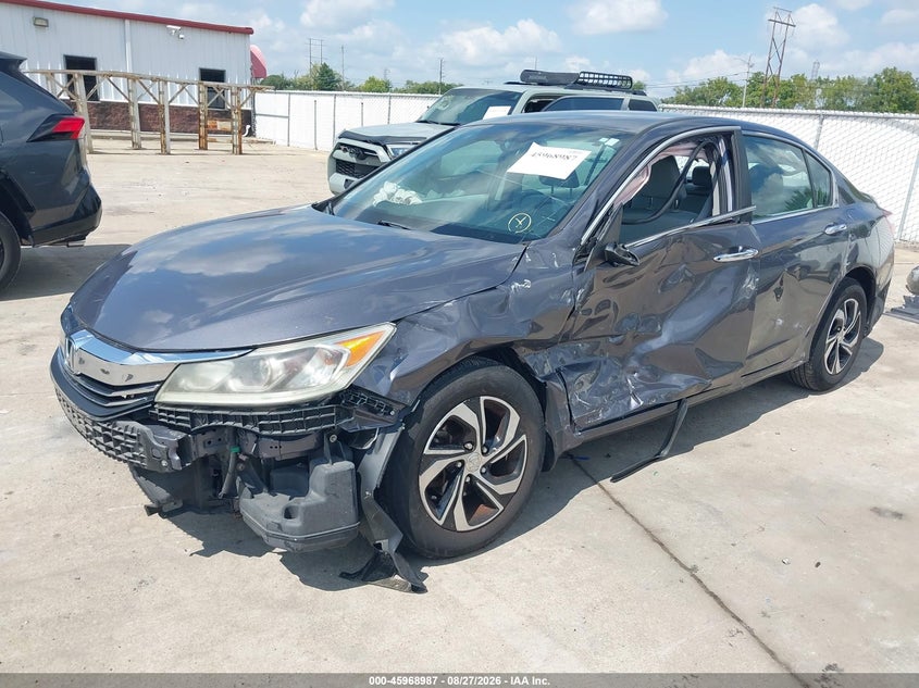 2016 Honda Accord, Левый бок, IAAI, VIN 1HGCR2F33GA052406 — фото 2