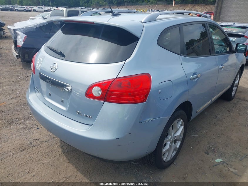 Vin: jn8as5mv6cw380565, lot: 46468217, nissan rogue sv w/sl pkg 20124