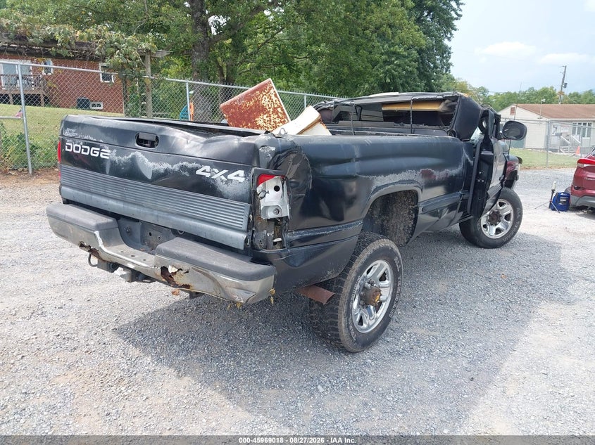 DODGE RAM 2500 1998 VIN 3B7KF26W7WM221373